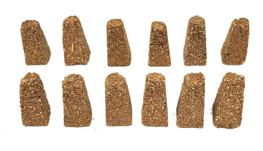 Thumbnail: Blue Sage Smudge Cones 1"H (10 pack) - 100% Natural