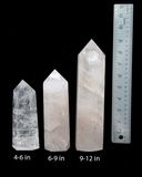 Thumbnail: Clear Quartz Tower Large (6-9 in)
