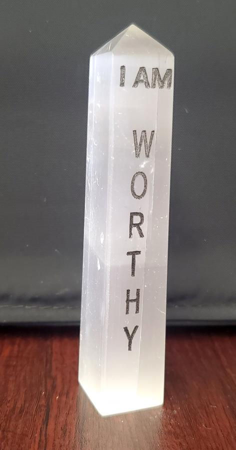 Thumbnail: Selenite Affirmation Stick