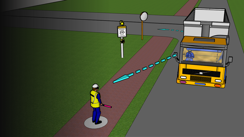 Banksman Directing Vehicles and Machineries