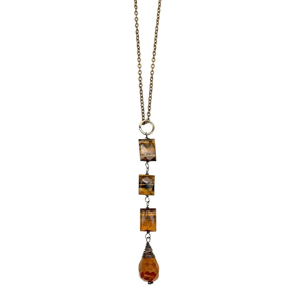 Thumbnail: Banjara Cascading Stones Necklaces