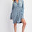 Thumbnail: WASHED CHAMBRAY SHIRT DRESS