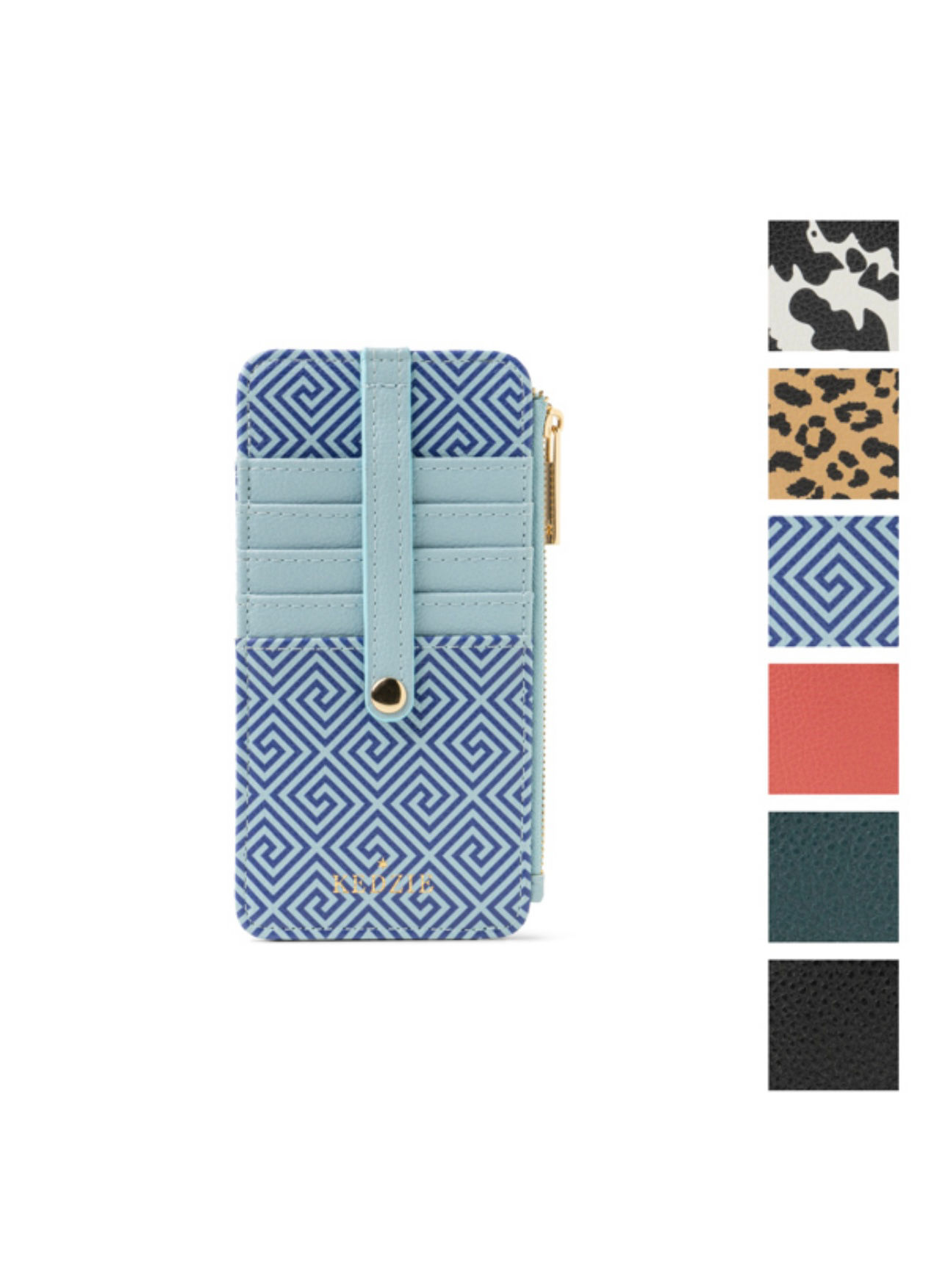 ESSENTIALS ONLY ZIPPERED WALLET