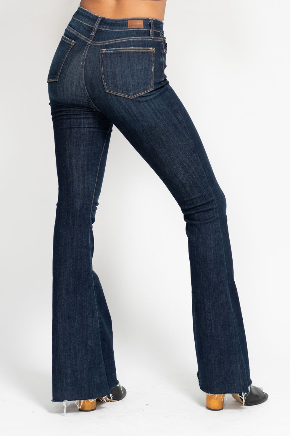 Thumbnail: Judy Blue Jolene Dark Flare Jeans 
