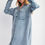 Thumbnail: WASHED CHAMBRAY SHIRT DRESS