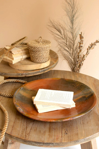 CLAY GREENGLAZE CHARGER | Benton House Designs