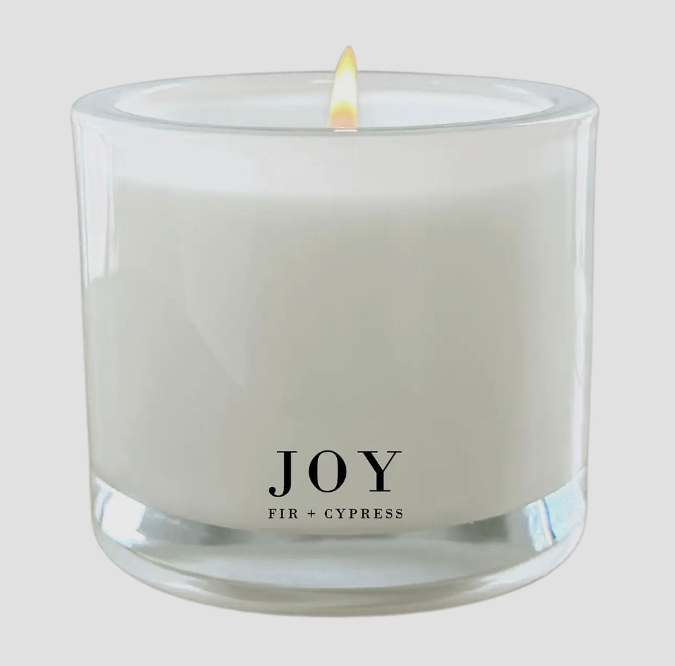 Joy   | Fir + Cypress Coconut WaxCandle 