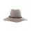 Thumbnail: Taupe Knit Leopard Buckle Band C.C Panama Hat