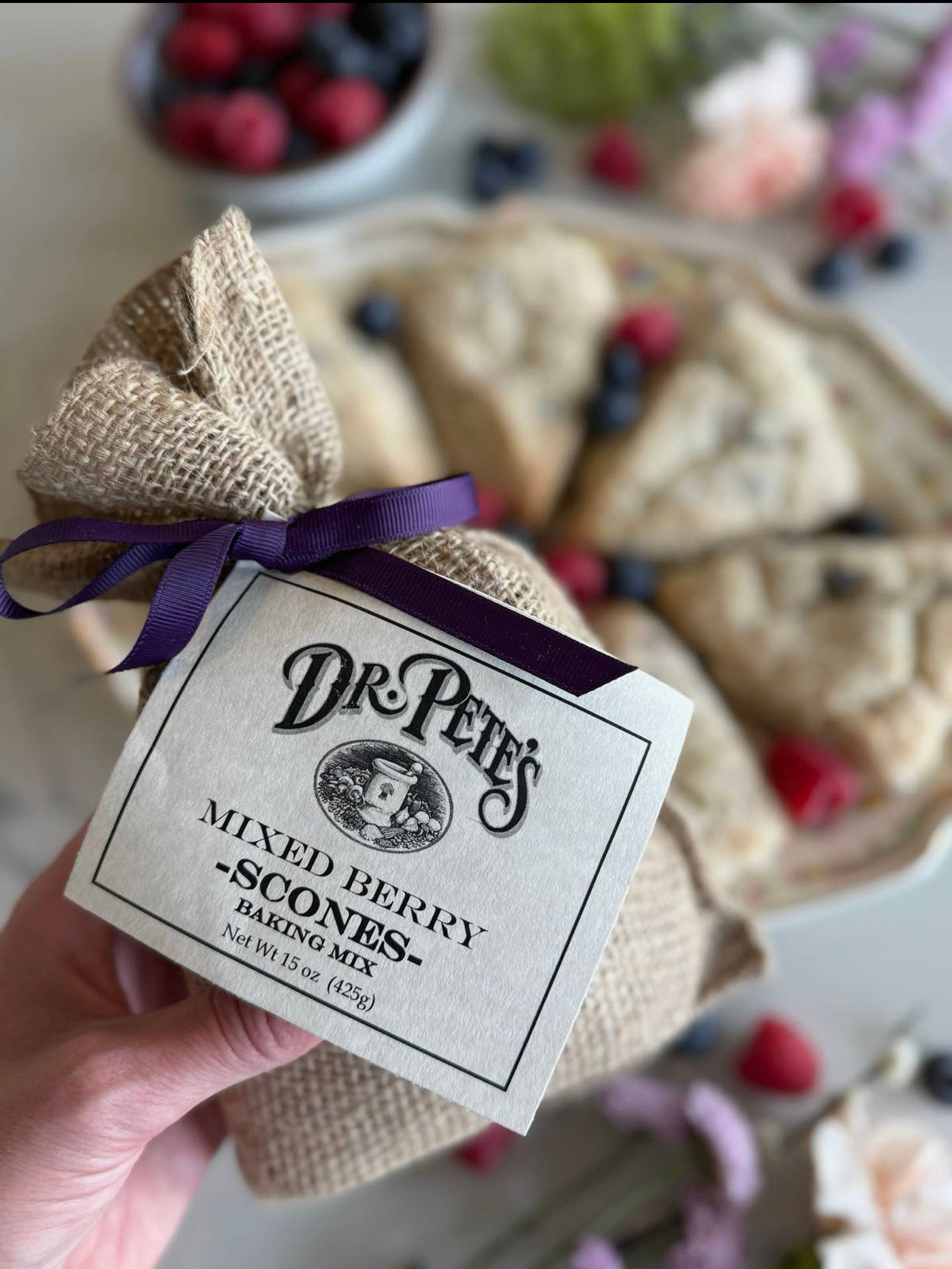 Mixed Berry Scones