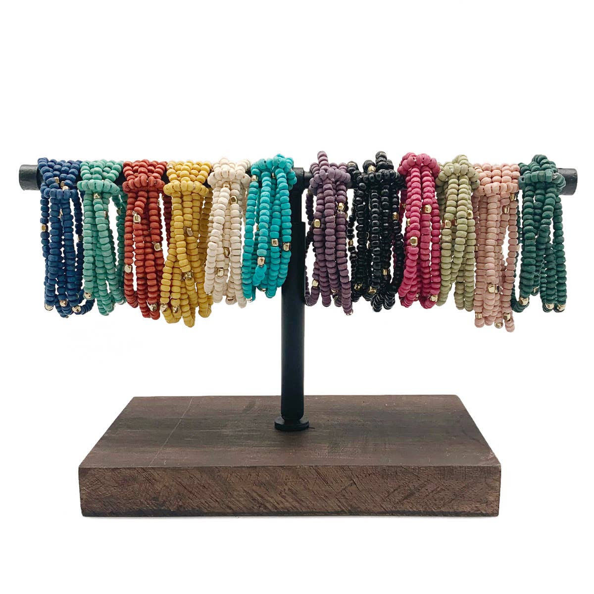 Sachi Chromatic Hues Multi-Strand Bracelet