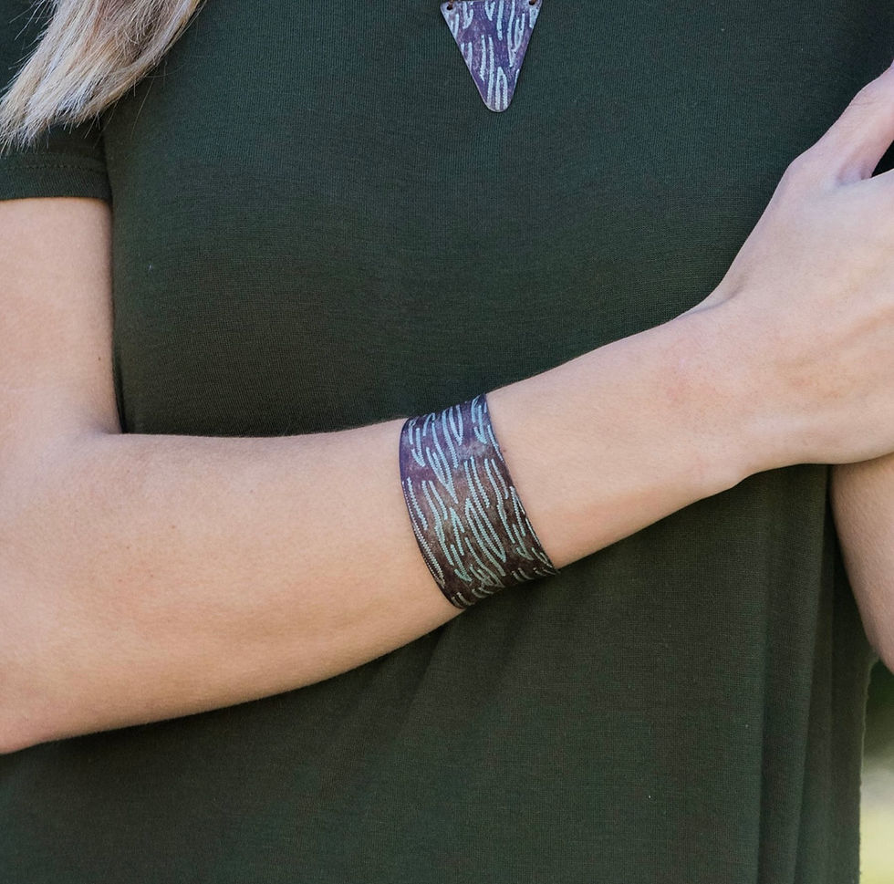 Thumbnail: Copper Patina Bracelet