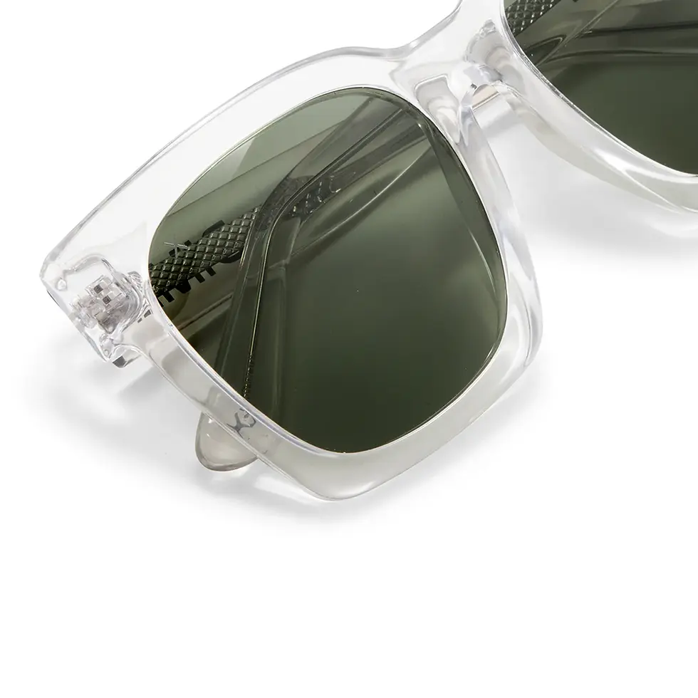 Thumbnail: ANONYMOUS CLEAR CRYSTAL DIME SUNGLASSES 