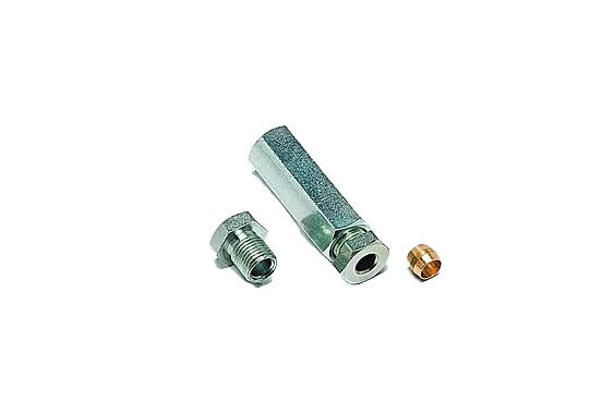 Giunta per tubo d.6mm rame, accessorio GPL