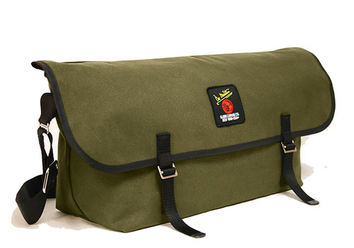 アクセサリー DE MARTINI 3602 messenger bag DE MARTINI* 3602 messenger bag (canvas olive) - BLUE LUG