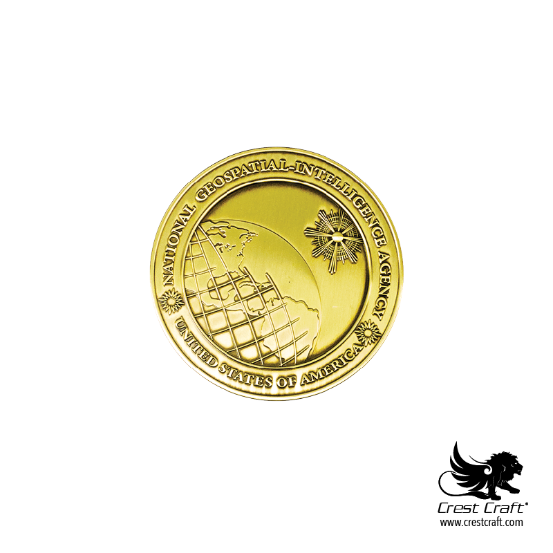 Thumbnail: National Geospatial-Intelligence (NGA) Official Medallion - G,S,B