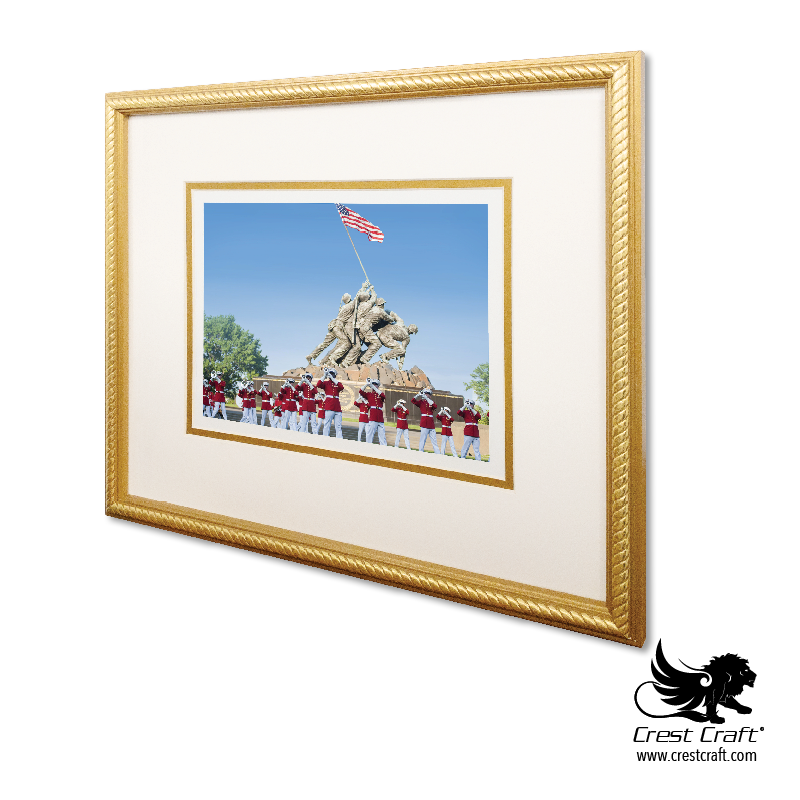 Thumbnail: Arlington War Memorial – Framed Aerial Artwork (16" x 14")