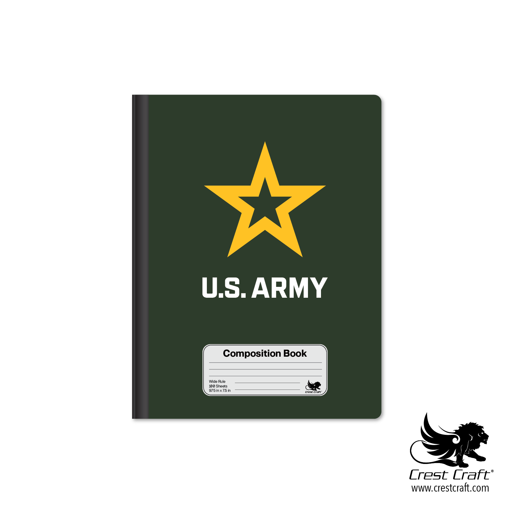 0097 Army Composition Book