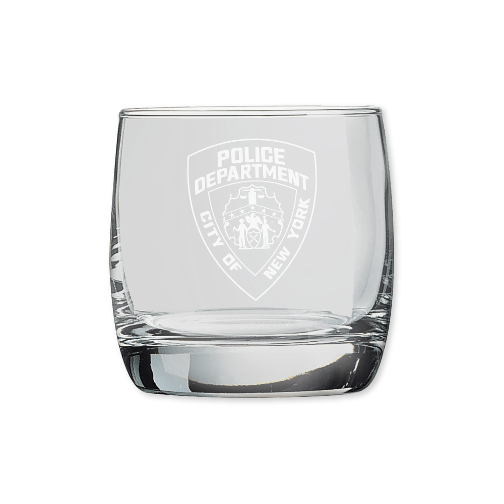 Police Whiskey Glass
