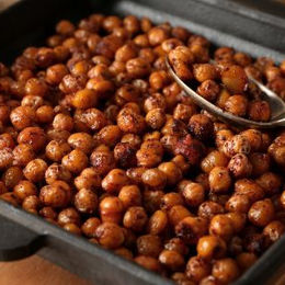 Spicy Roasted Chickpeas Recipe