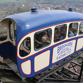 Venicular Railway carriage at Bridgenorth