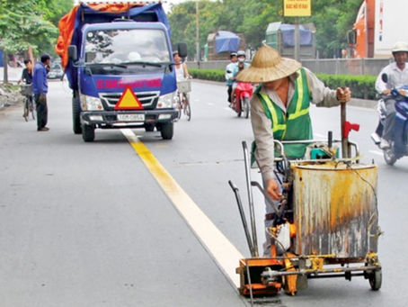 Sơn kẻ vạch Kova - Vì sao nổi bật hơn các loại sơn khác?
