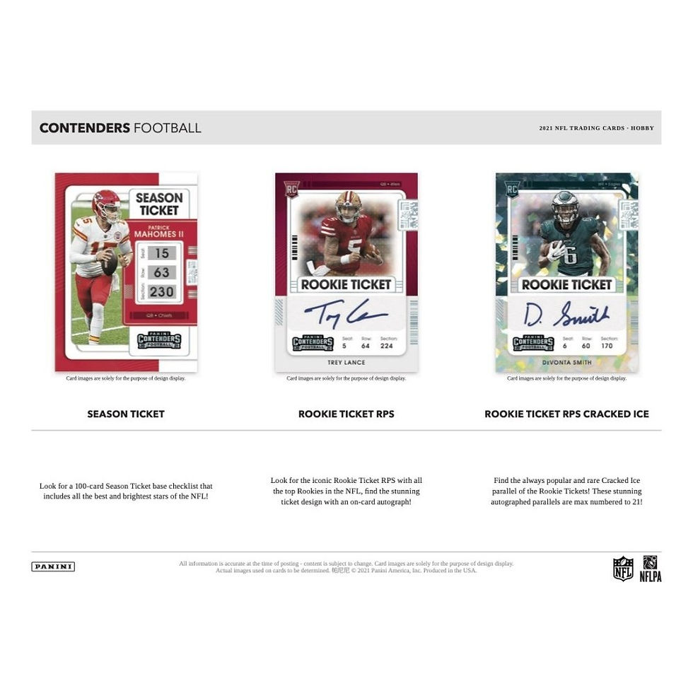 Thumbnail: 2021 NFL Panini CONTENDERS Football Hobby Box