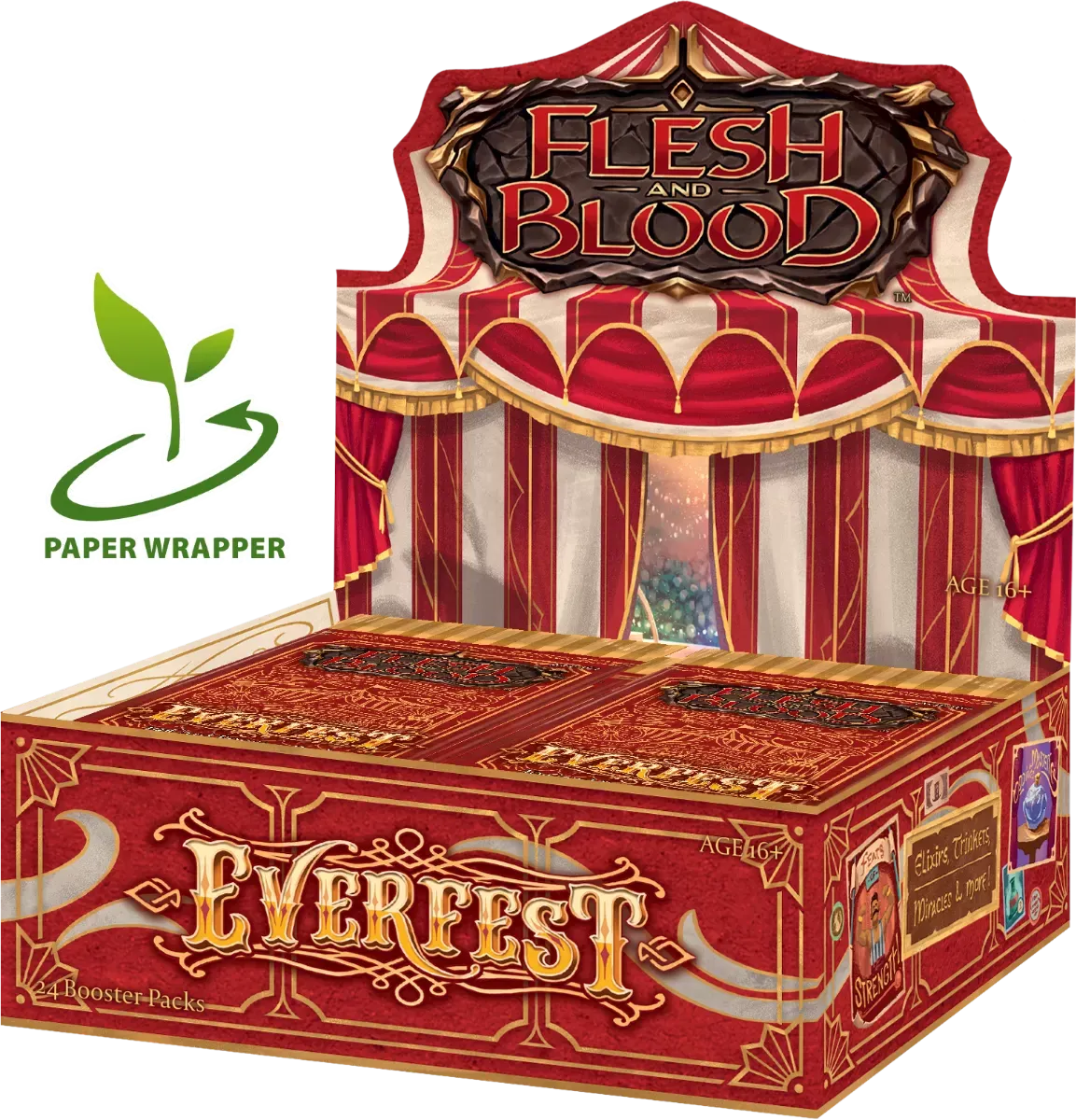 Flesh and Blood EVERFEST First Edition Booster Box Just Cards