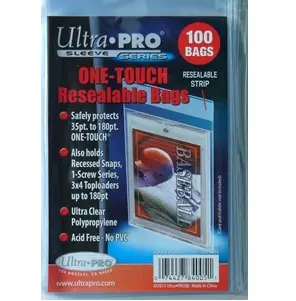 Ultra Pro One-Touch Resealable Team Bags 100ct Pack