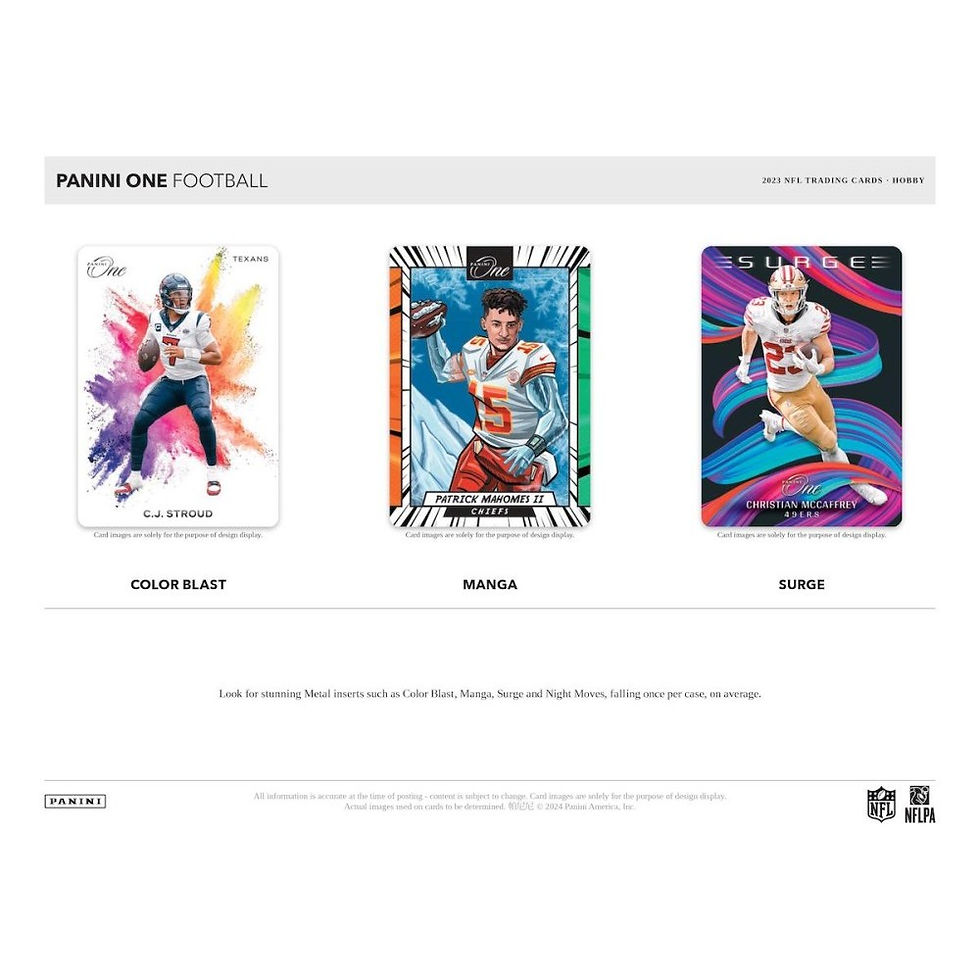 Thumbnail: 2023 NFL Panini One Football Hobby Box