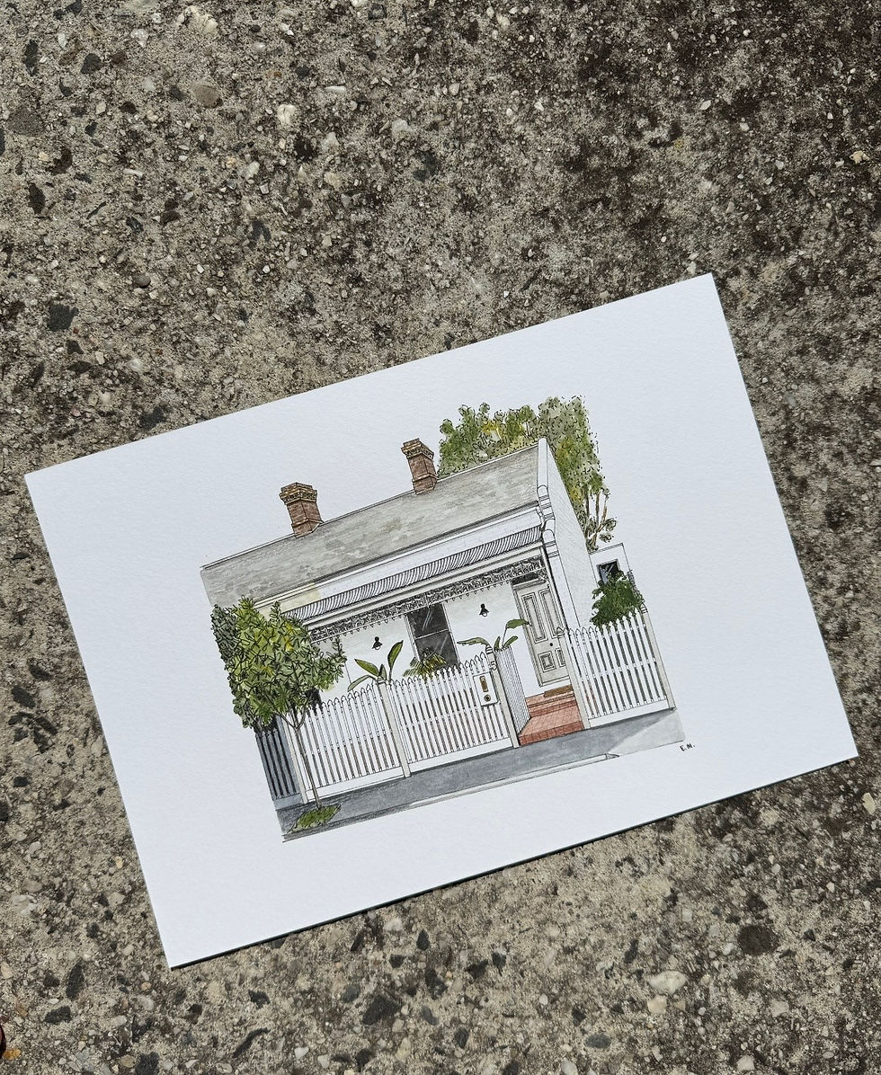 Thumbnail: Custom House Watercolour - August 2026