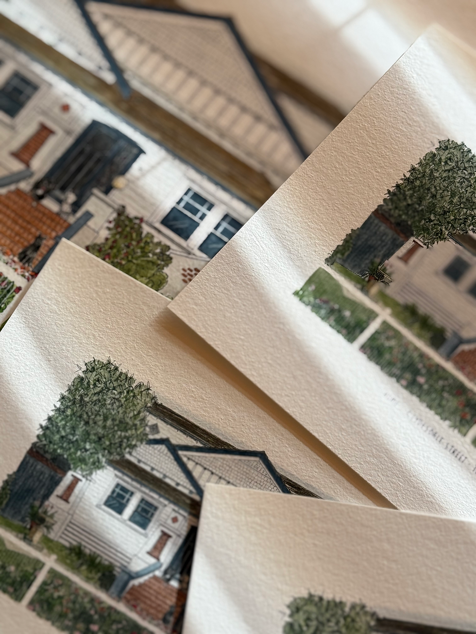 Thumbnail: Custom House Watercolour - August 2026