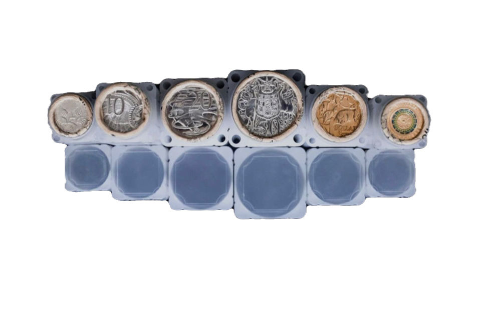 Thumbnail: 1 x 20¢ Coin roll tube All denominations form 5¢ - $2