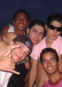 Amigos em Copacabana