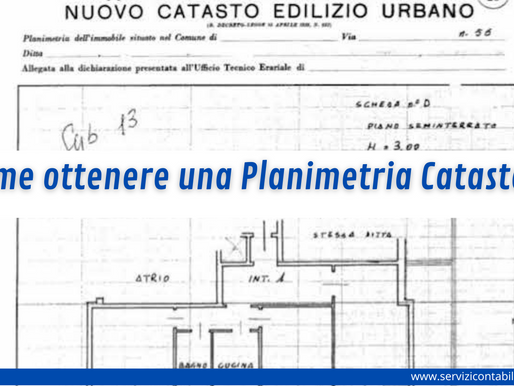 Come richiedere ed ottenere una Planimetria Catastale o Visura Planimetrica.
