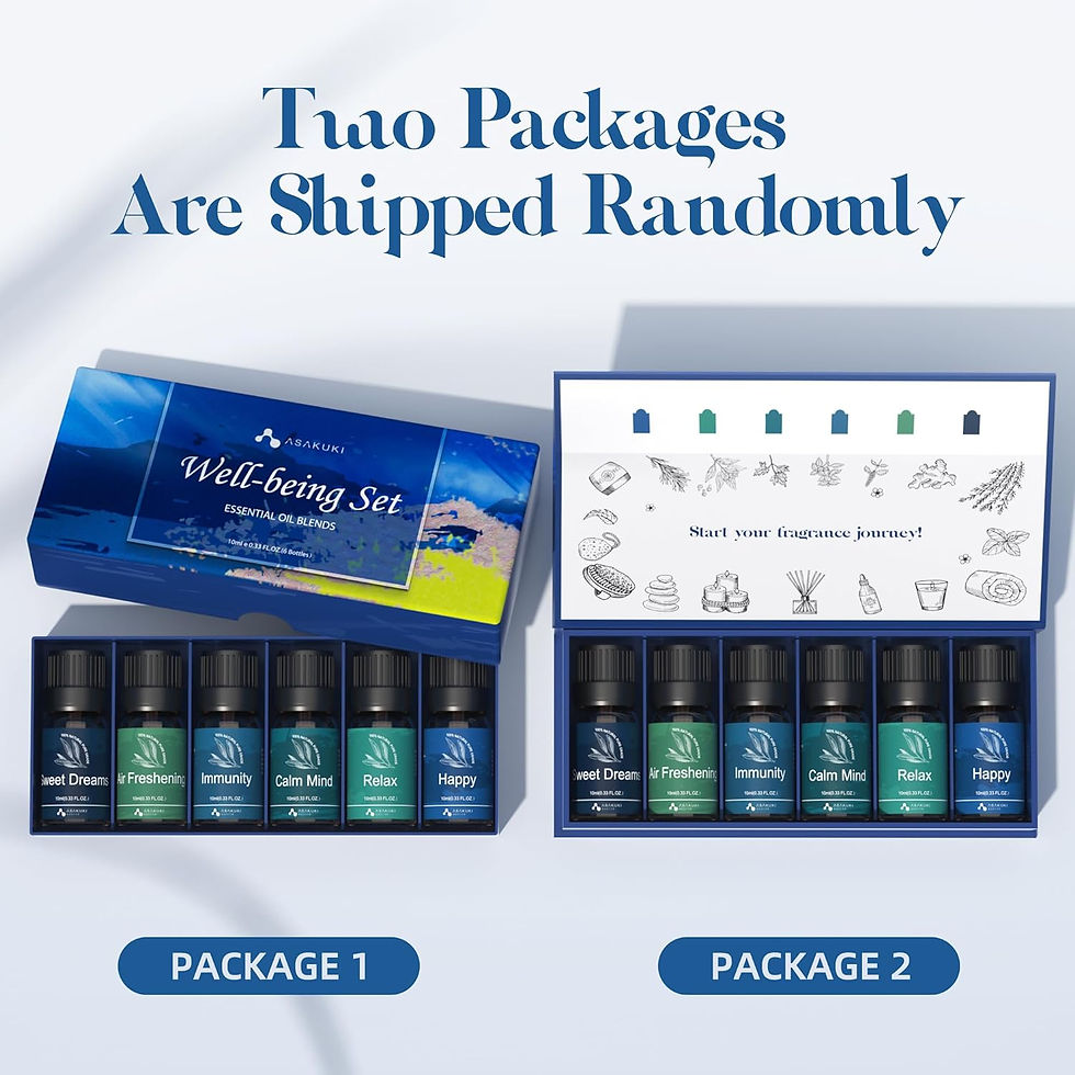 Miniatura: Two random essential oil packages: Wellbeing Set