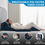 Thumbnail: Woman relaxing on breathable polyester wedge pillow