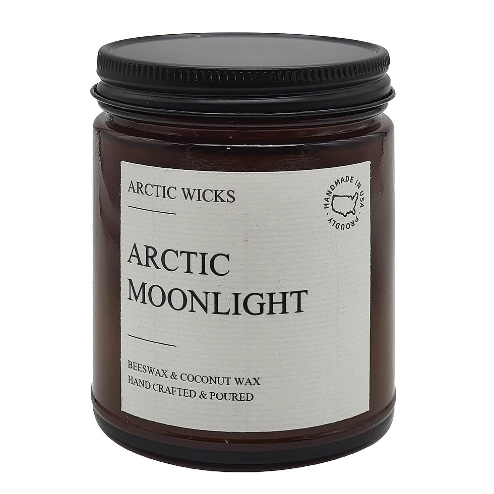 Miniatura: Arctic Wicks Arctic Moonlight soy & coconut wax candle