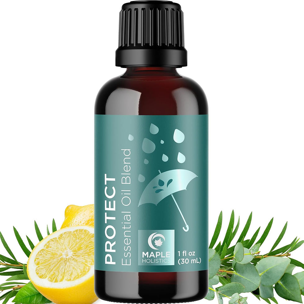 Thumbnail: Protect Essential Oil Blend, aromatherapy diffuser blend with lemon and rosemary