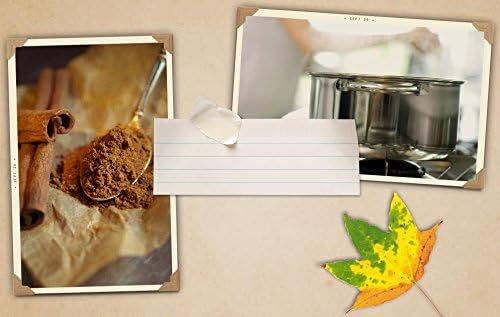 Miniatura: Recipe photos with blank notepad