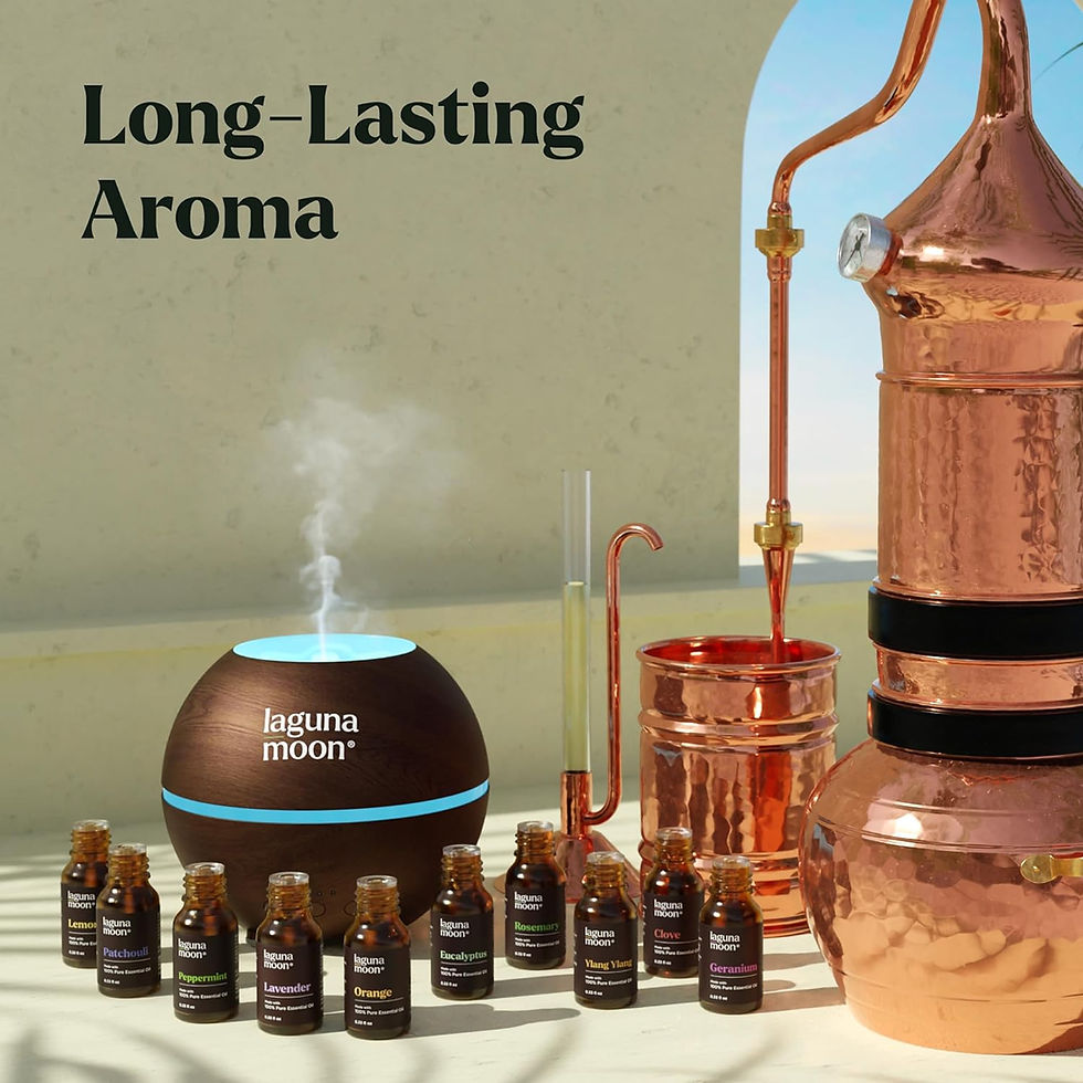 Thumbnail: Long-Lasting Aroma: essential oil diffuser kit