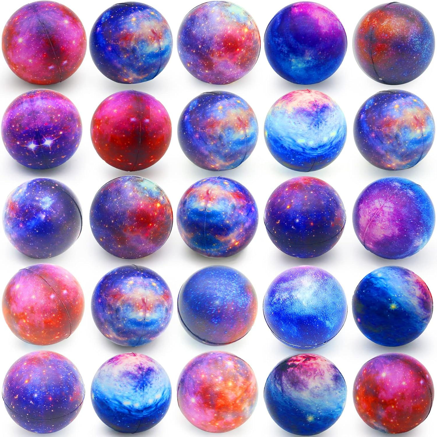 Galaxy stress balls, 2.5 inch