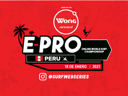 SURF WEB SERIES PRESENTA E-PRO PERÚ, SÉPTIMA ETAPA DEL CAMPEONATO MUNDIAL DE SURF ONLINE