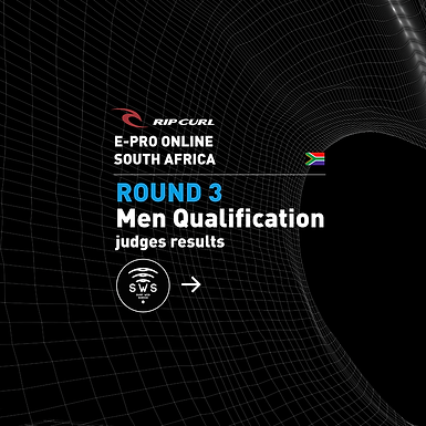 RipCurl EPro ZAF ROUND 3 MEN RESULTS.