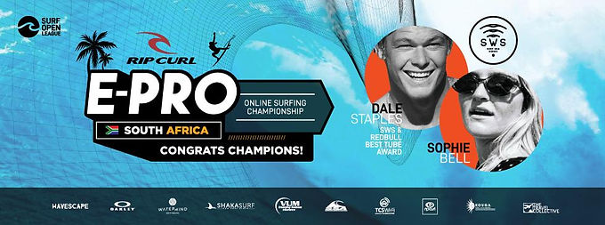 Rip Curl E-Pro Online Surf Contest concludes with victorious participation by Staples and Bell