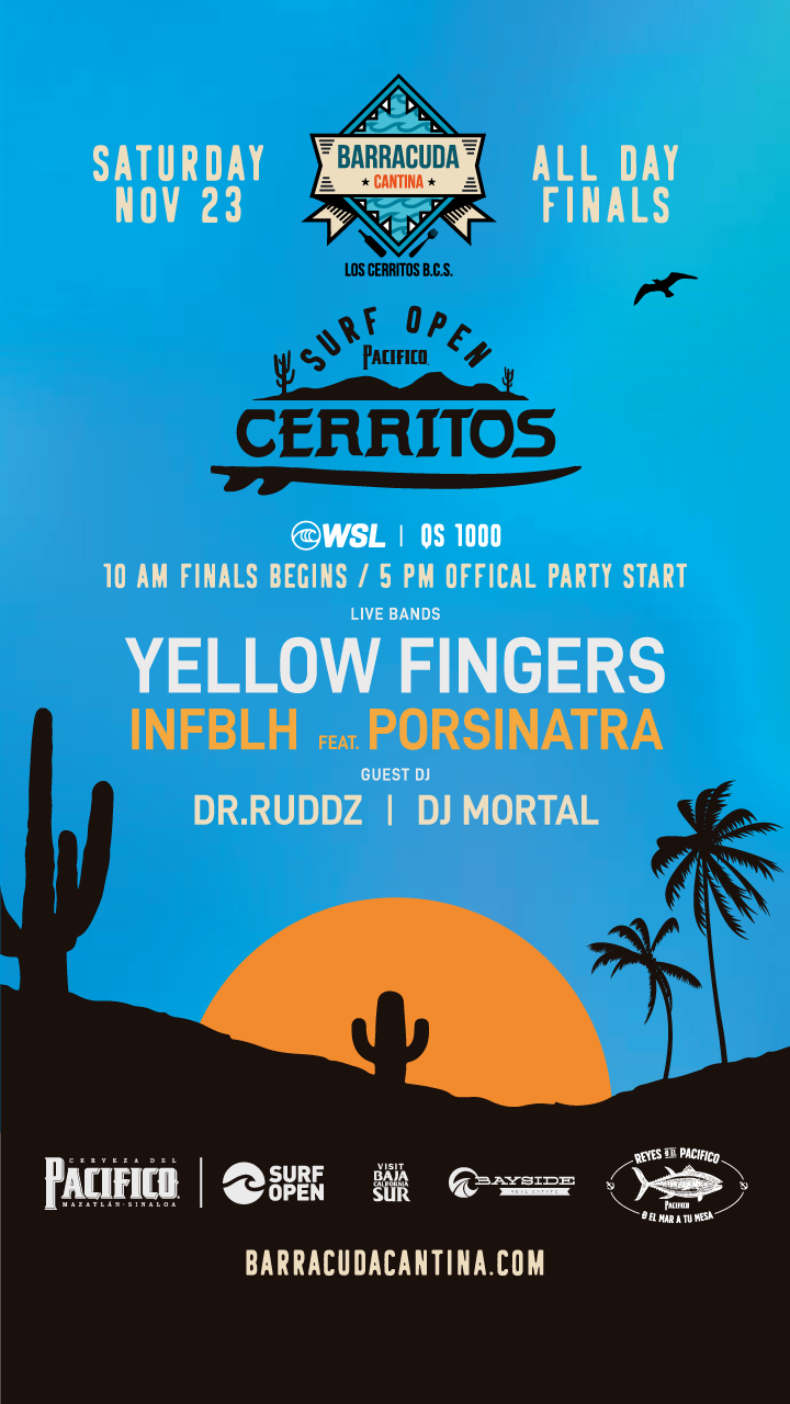 flyer de fiesta de despedida cerritos 2024