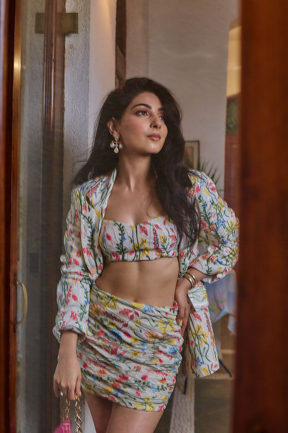 White Blazer Co-ord Set