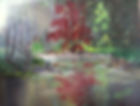 Red Tree Reflected