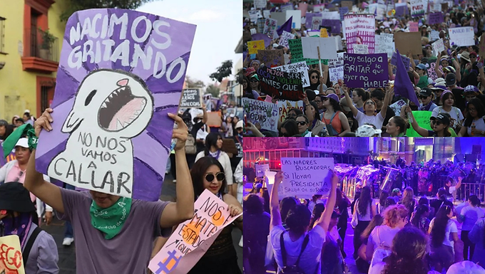 ONGs exigen liberar a cuatro detenidos tras manifestación del 8M en Campeche