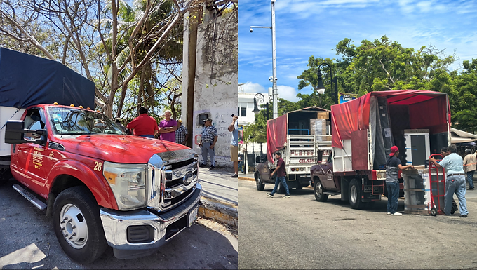 Autotransporte en Campeche opera con menos de la mitad de unidades y sin acuerdos claros con autoridades