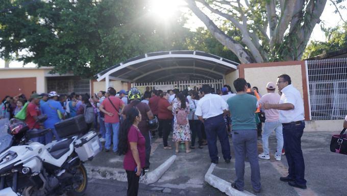 Mil 500 estudiantes de secundaria en Campeche seguirán a distancia por retrasos en obras